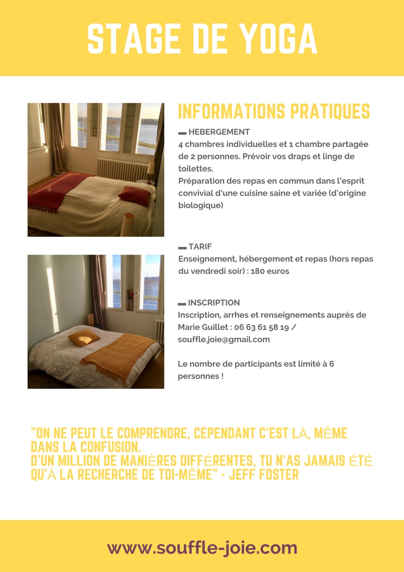 Stage yoga Juin